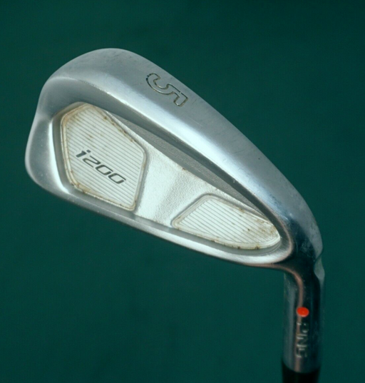 Ping i200 Red Dot 5 Iron Stiff Steel Shaft Ping Grip