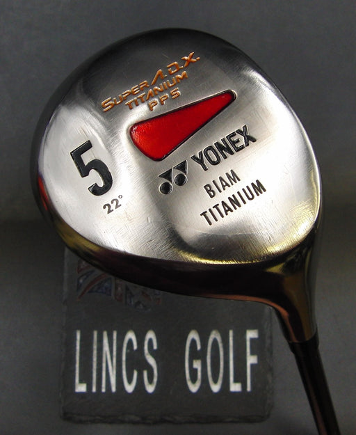 Ladies Yonex Super A.D.X Titanium PPS 22° 5 Wood Ladies Graphite Shaft