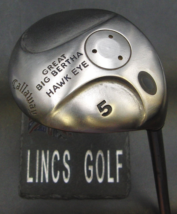 Callaway Big Bertha Hawk Eye 5 Wood Ladies Graphite Shaft Callaway Gems Grip +HC