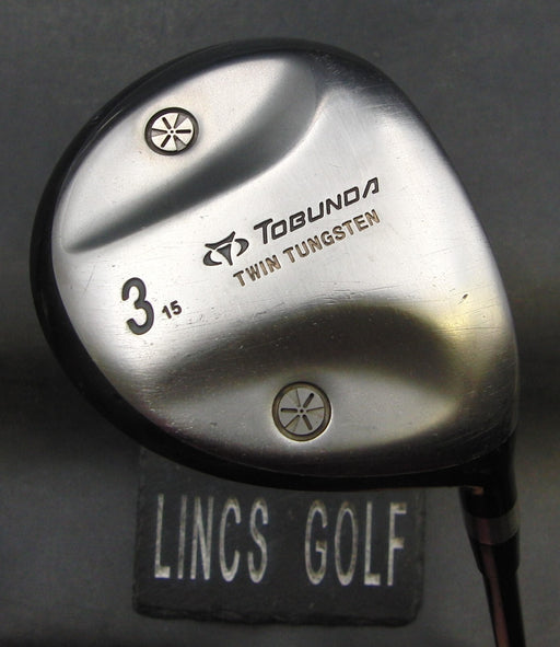 Tobunda Twin Tungsten 15° 3 Wood Senior Graphite Shaft Royal Grip
