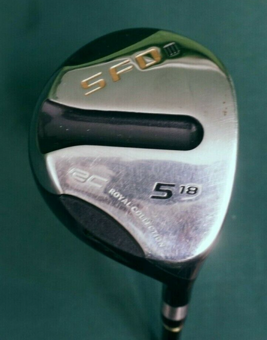 Royal Collection SFD III 18° 5 Wood  Stiff Graphite Shaft & Head Cover