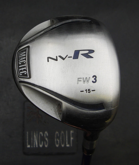 MacGregor Mactec NV-R 15° 3 Wood Regular Graphite Shaft NVR Grip