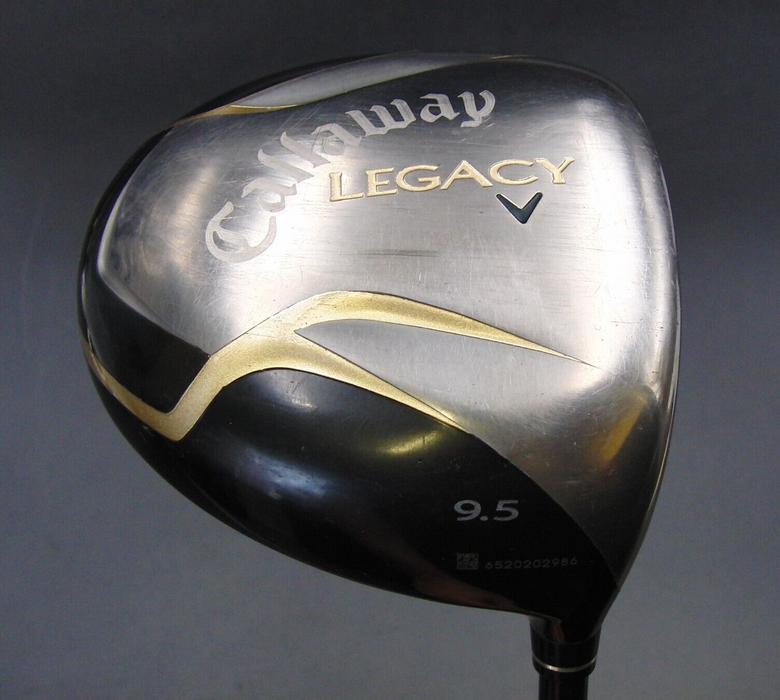 Callaway Legacy V 9.5° Driver Stiff Graphite Shaft Golf Pride Grip