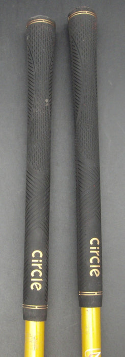Set of 2 TaylorMade r7 st 3+4 Woods Stiff Graphite Shafts Circle Grips*
