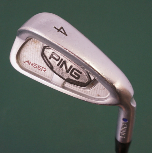 Ping Anser Blue Dot 4 Iron Regular Steel Shaft Ping Grip
