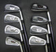 Set of 8x Mizuno T-Zoid Pro Irons 3-PW Regular Graphite Shafts Mizuno Grips*