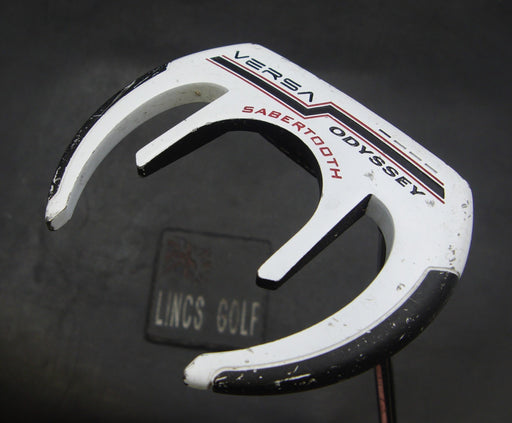 Odyssey Versa Sabertooth Putter Steel Shaft 87cm Length Psyko Grip*