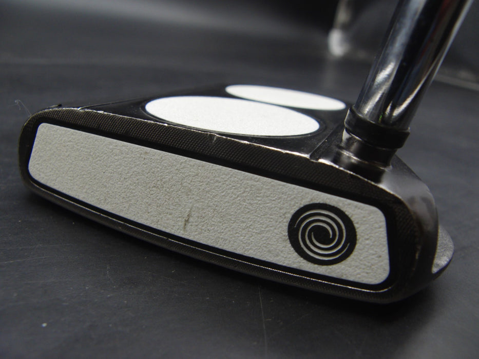 Odyssey White Ice 2-Ball V-Line Putter 80cm Length Steel Shaft PSYKO Grip