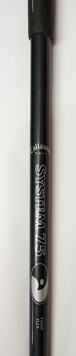 Left Handed Callaway Hawk Eye VFT 8 Iron System 75 Firm Graphite Shaft