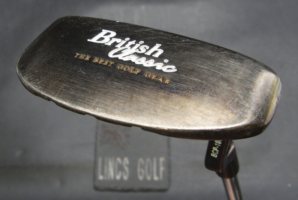 British Classics BCP-1004 Putter Steel Shaft 88cm Length Psyko Grip