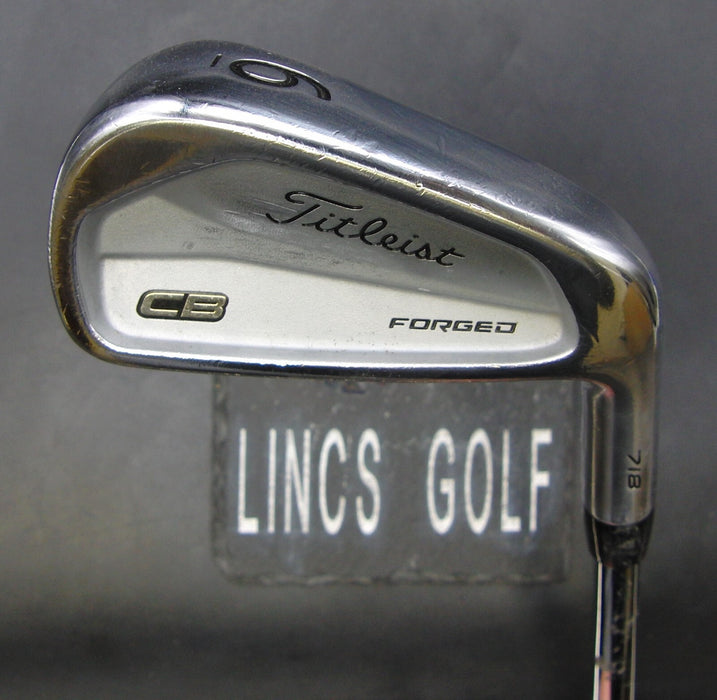 Titleist 718 CB Forged 6 Iron Stiff Steel Shaft Saplize Grip