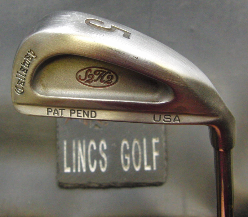 Callaway S2H2 USA Pat Pend 5 Iron Regular Steel Shaft Callaway Grip