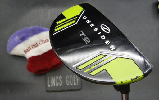 One Sider T2 Putter Steel Shaft 90cm Length Psyko Grip + Head Cover