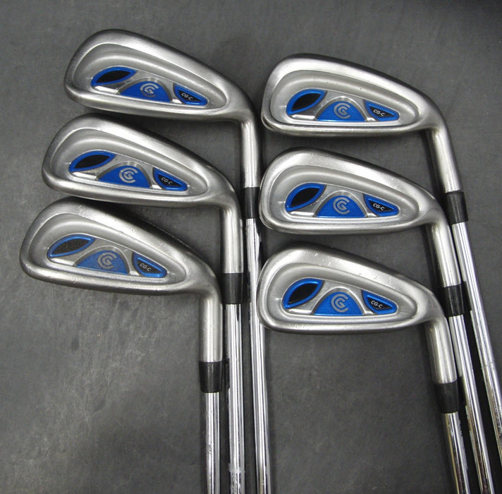Set of 6 x Cleveland CGC Irons 5PW Stiff Steel Shafts Cleveland Grips