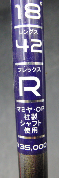 Japanese Lugna LGA-01W TW 18° 5 Wood Regular Graphite Shaft Tour Grip