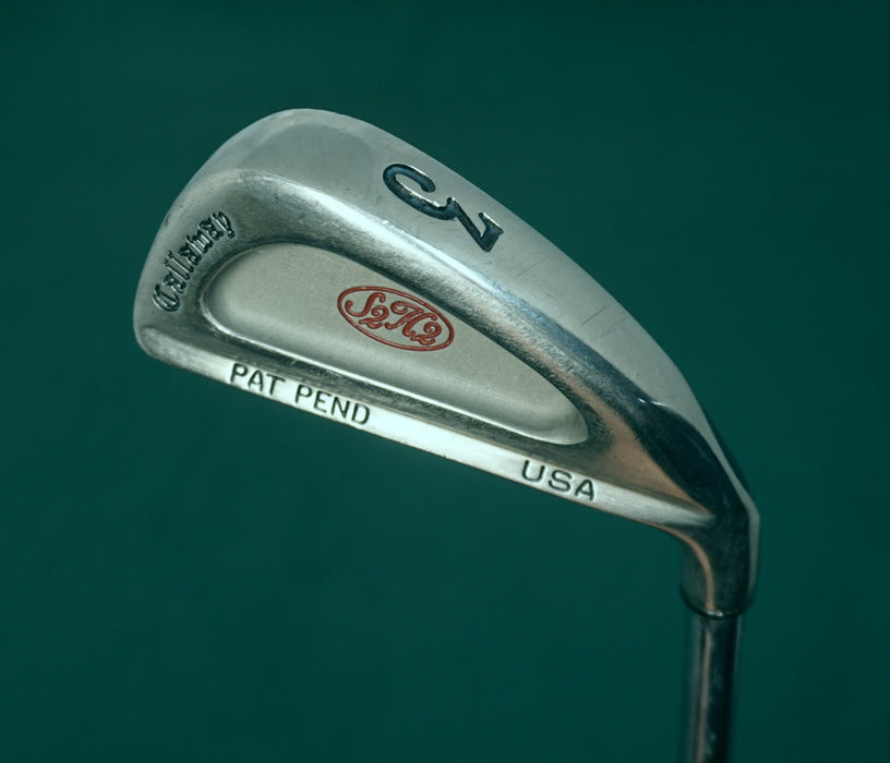 Callaway S2H2 Pat Pend 3 Iron Uniflex Steel Shaft Callaway Grip