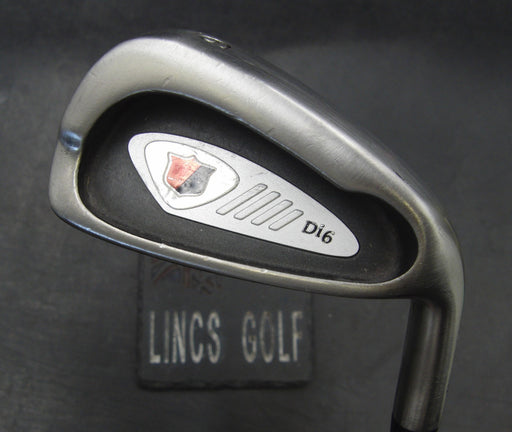 Wilson Di6 6 Iron Stiff Steel Shaft Golf Pride Grip