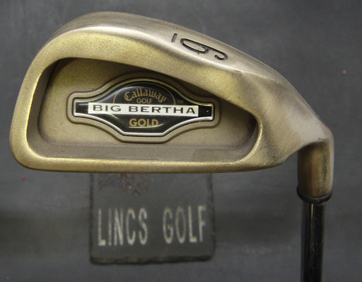 Callaway Big Bertha Gold 6 Iron Regular Steel Shaft Royal Grip