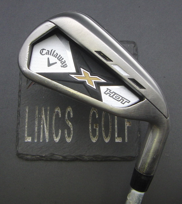 Callaway X Hot 7 Iron Stiff Graphite Shaft Callaway Grip