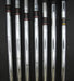 Set of 7x TaylorMade r7 cgb rac 4-PW Irons Stiff Steel Shafts TaylorMade Grips