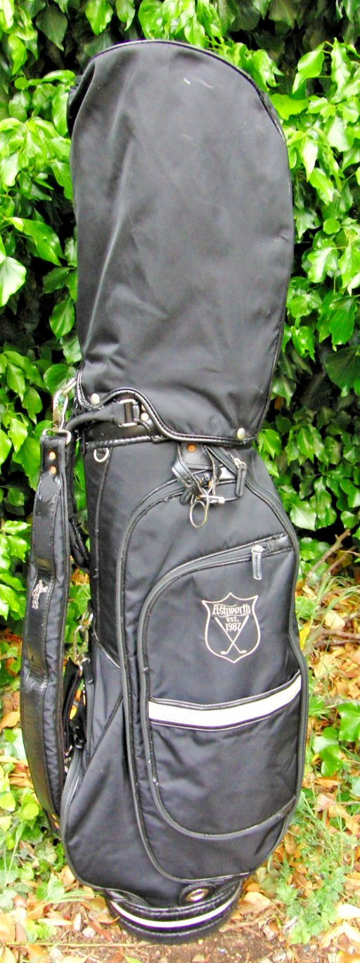5 Division Ashworth EST 1987 Carry Trolley Golf Clubs Cart Bag*