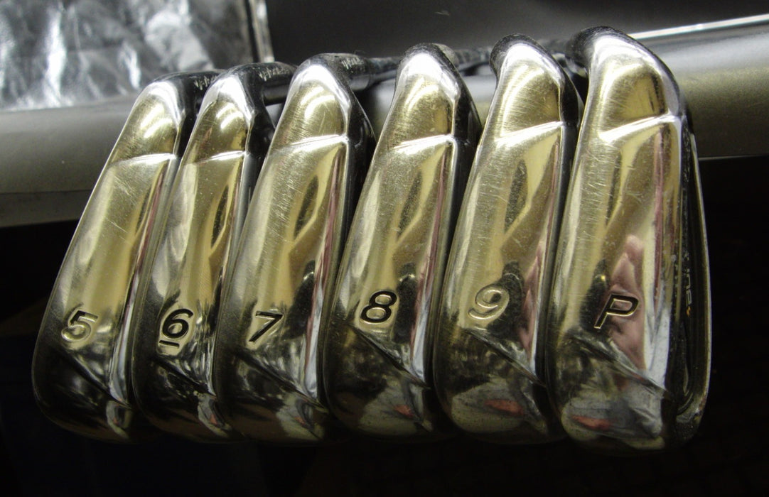 Set of 6x TaylorMade Burner 2009 Irons 5-PW Stiff Steel Shafts TaylorMade Grips