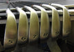 Set of 6x Mizuno JPX A25 5-PW Irons Regular Graphite Shafts Black Grips