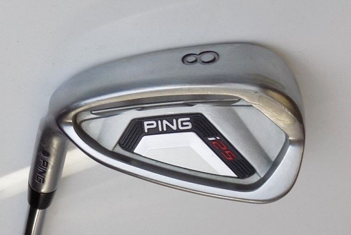 Left Handed Ping i25 Black Dot 8 Iron Ping CFS Stiff Steel Shaft  Ping Grip