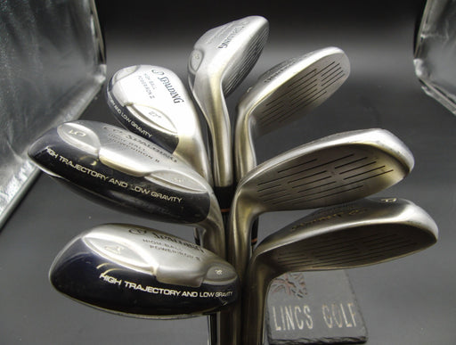 Set of 7x Spalding High Ball Irons 4-PW Stiff Steel Shafts Spalding Grips*