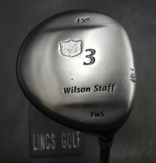 Wilson Staff FWS 15° 3 Wood Stiff Steel Shaft Innovative Grip