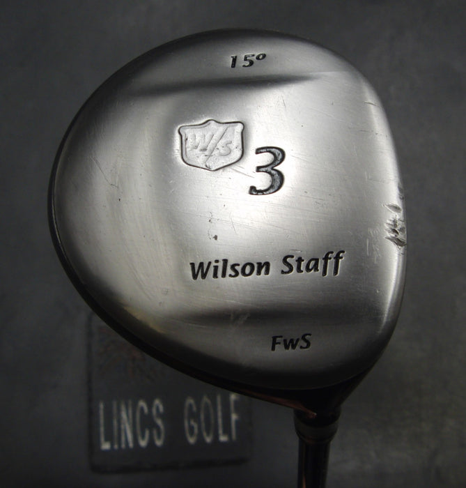 Wilson Staff FWS 15° 3 Wood Stiff Steel Shaft Innovative Grip