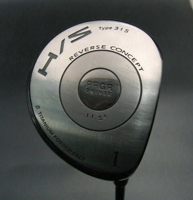 Japanese PRGR H/S Type 315 Reverse Concept 11.5°1 Driver Regular Graphite Shaft