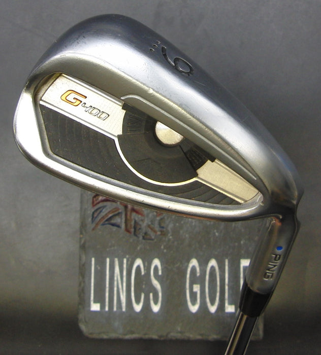 Ping G400 Blue Dot 9 Iron Stiff Steel Shaft Golf Pride Grip