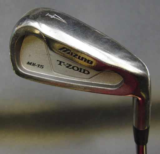Mizuno T-Zoid MX-15 4 Iron Stiff Steel Shaft Mizuno Grip