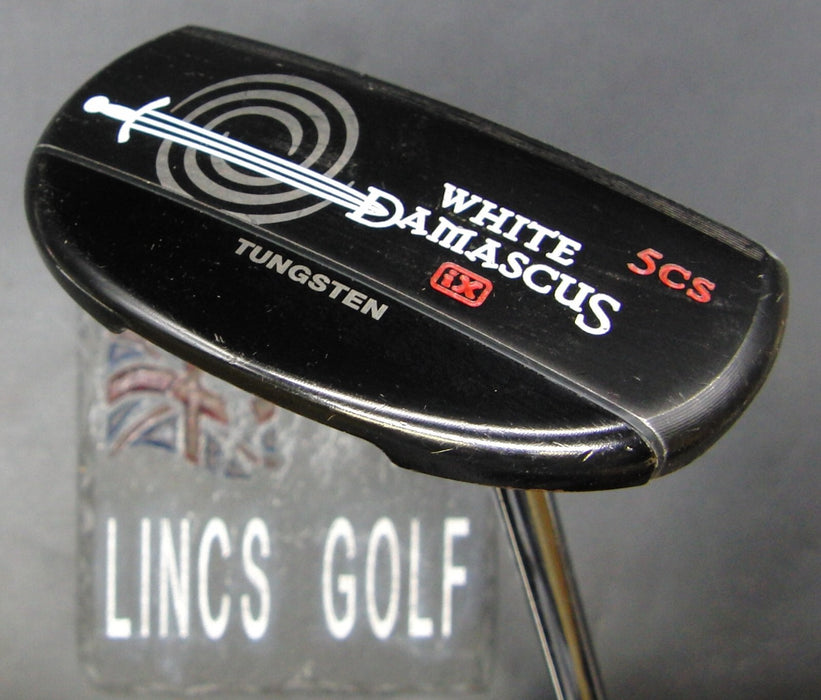 Odyssey White Damascus ix 5cs Putter Steel Shaft 87cm Length Psyko Grip*