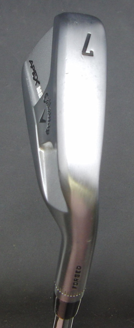 Callaway Apex MB 7 Iron Stiff Steel Shaft Golf Pride Grip