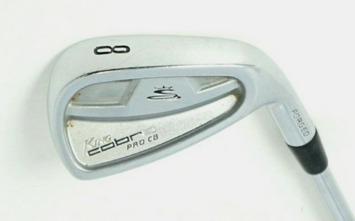 Cobra Pro CB Forged 8 Iron True Temper Regular Steel Shaft Lamkin Grip