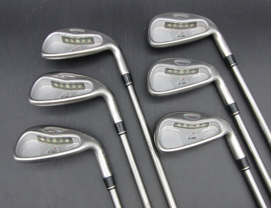 Set of 6x TaylorMade R5 Rac 5-PW Irons Regular Graphite Shafts TaylorMade Grips