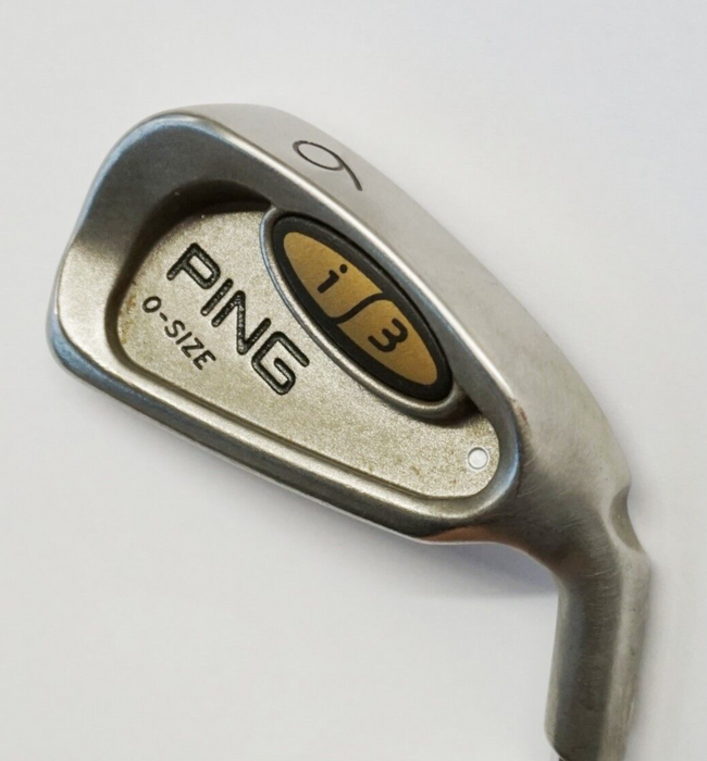 Ping i3 O Size Silver Dot 6 Iron JZ Stiff Steel Shaft Golf Pride Grip