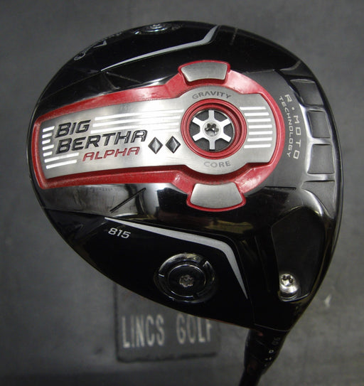 Callaway Big Bertha Alpha 815 9° Driver Extra Stiff (Optional) Graphite Shaft*
