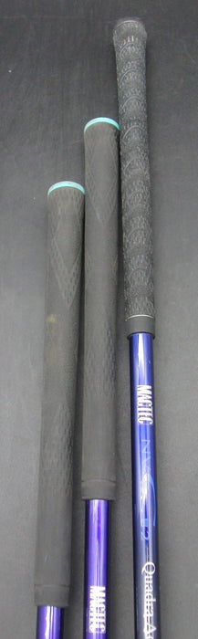 Set of 3x MacGregor Mactec NVG2 3 & 5 Woods + Driver Stiff Graphite Shafts
