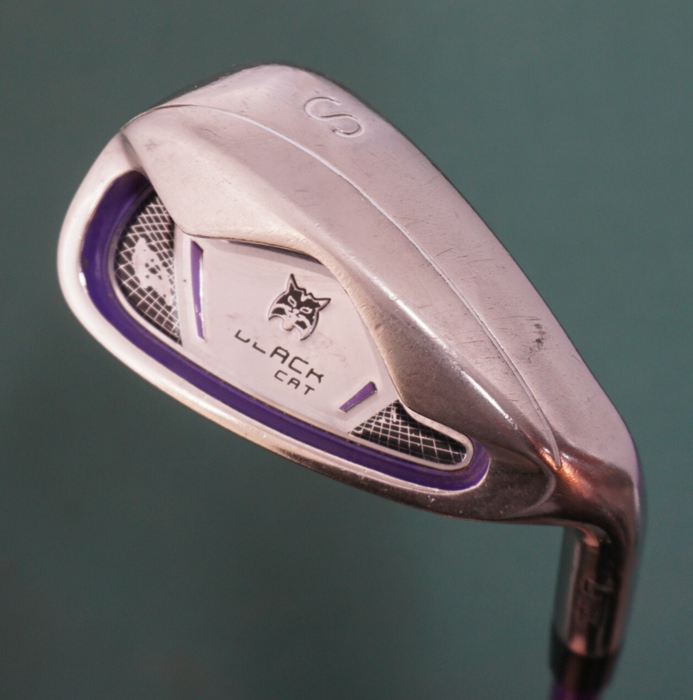 Lynx Black Cat Sand Wedge Seniors Steel Shaft Lynx Grip