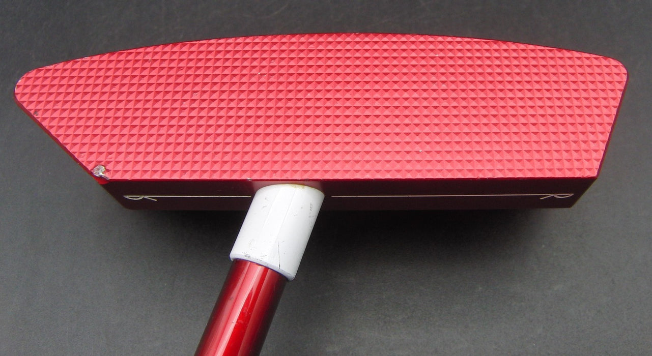 Red 9/9 Putter Steel Shaft 87cm Length Psyko Grip