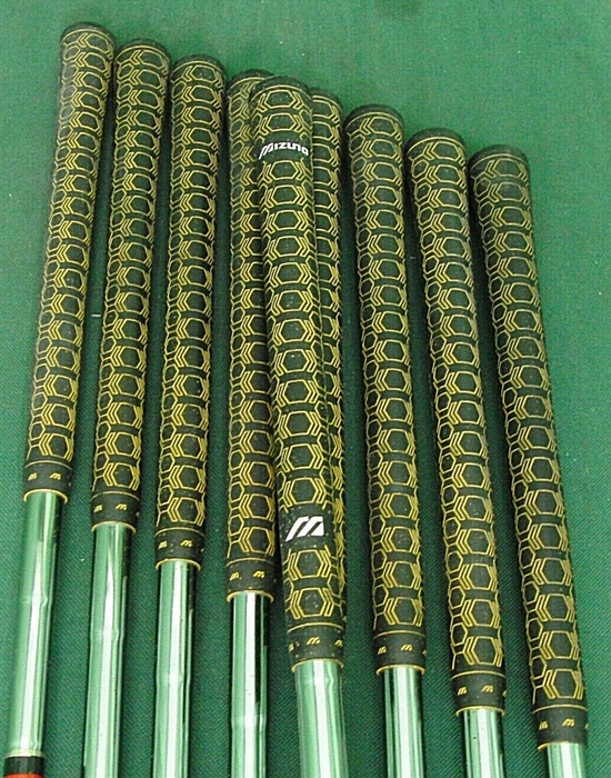 Set of 9 x Mizuno Gold Medal Irons 3-SW Regular Steel Shafts Mizuno Grips