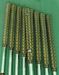 Set of 9 x Mizuno Gold Medal Irons 3-SW Regular Steel Shafts Mizuno Grips