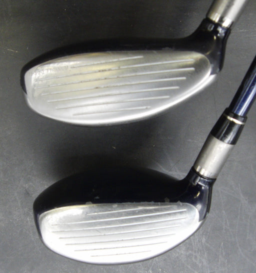 Set of 2 Macgregor Mactec NVG 15° 3 +21° 7 Woods Stiff Graphite Shafts