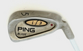 Ping i3 Blade Maroon Dot 5 Iron JZ Stiff Steel Shaft Ping Grip