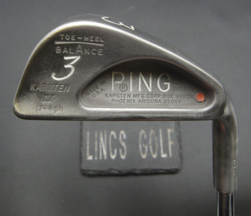 Ping Karsten II Toe Heel Orange Dot 3 Iron Regular Steel Shaft Ping Grip