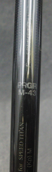 PRGR TR Forged Inner Power Driver Stiff Graphite Shaft Golf Pride Grip