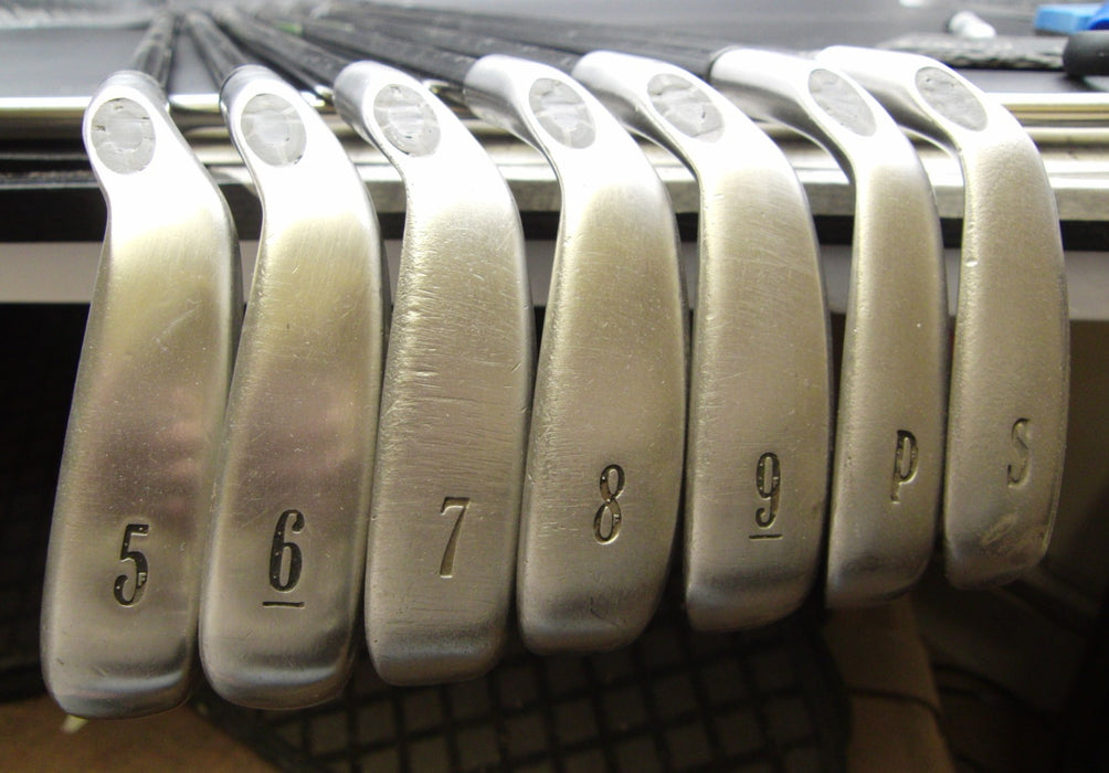 Set of 7x Callaway X20 Irons 5-SW Stiff Graphite Shafts Callaway Grips*